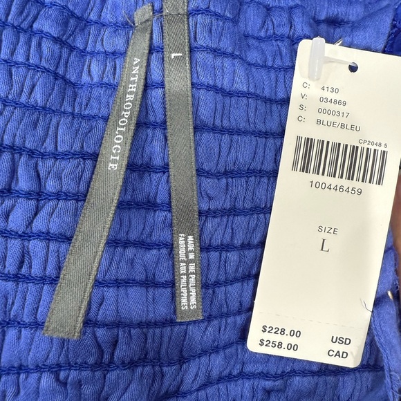 Anthropologie Ruffle Strap Corset Lace Mini Dress - Picture 6 of 7